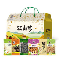 塞翁福汇山珍(菌菇 南北干货 套盒装 香菇 黑木耳) 619g