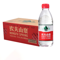 农夫山泉 天然饮用水 380ML 整箱装 1*24瓶