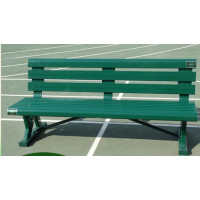 企采严选 休闲椅 网球场休息椅 篮球场座椅铝合金材质 1.5米