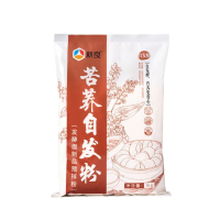新良苦/甜荞自发粉1kg/袋甜荞馒头自发粉家用中筋面粉馒头荞麦面粉