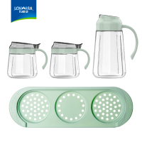 乐唯诗 乐悦油壶调味罐四件套(1油壶+2调味罐+底托) LY/L4B