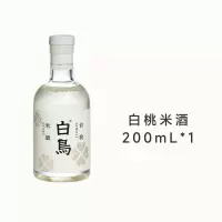 白鸟 白桃米酒200ml