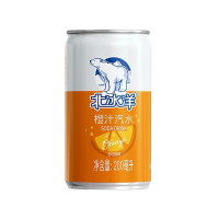 北冰洋 橙汁汽水200ml*24听