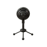 罗技(Logitech)Blue Snowball 雪球 USB直插电容话筒麦克风 黑色AC