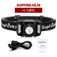 神火 头灯强光超亮头戴式可充电led超轻小号户外钓鱼感应夜钓 HL18 AC