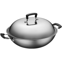 爱仕达 ASD不易锈·铸铁无涂层炒锅CF40E1Q 40cm