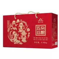 柴火大院福禄寿喜红色杂粮礼盒4.48kg