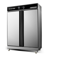 乐创(lecon)商用消毒柜不锈钢共康高温消毒柜 热风循环消毒柜