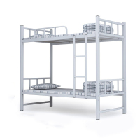 田珍 双层床宿舍上下铺员工高低铁床公寓铁架子床 高低床