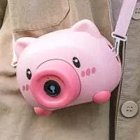 全自动吹泡泡机小猪照相机儿童少女心泡泡枪