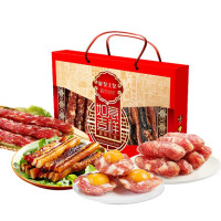 皇上皇 腊味礼盒500g(150g腊肠 100g腊肉 150g招牌粒肠 100g蛋黄凤凰盏)