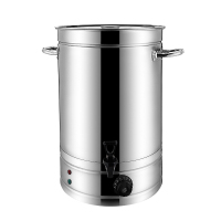 KKC 28L汤桶钰铭不锈钢插电加热汤锅大容量商用电汤锅470*615