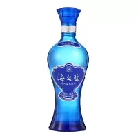 苏宁宜品 洋河蓝色经典 海之蓝 口感绵柔浓香型白酒 42度480ml 单瓶装