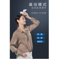 shss三和松石头部按摩器按摩头仪器智能全自动头按摩仪防水舒适家用办公白领高档礼品 T5 白色