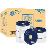 清风 三层大盘纸 12盘/箱