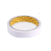 晨光(M&G)97349棉纸双面胶带 24卷装 12mm*10y 两面胶 胶布 白色胶纸