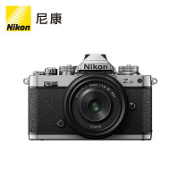尼康(Nikon)Zfc微单数码相机(Z 28mm f/2.8 (SE)微单镜头)银黑色