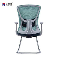 澳舒健办公椅弓形会议椅家用电脑椅洽谈靠背椅子培训椅职员椅办公网椅SJM06