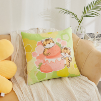 恒源祥 草莓虎的抱抱靠枕被 HYX154DZ