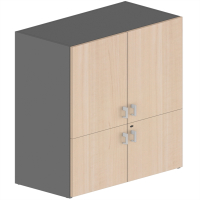 京泰两门书柜 800W*400D*2000H 颜色 原木色