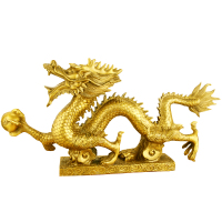 墨斗鱼龙摆件工艺品 长68厘米 宽10厘米 高33厘米