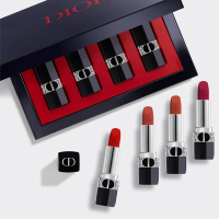 迪奥 烈艳蓝金唇膏套装(迷你装) 1.5g*4支 999#720#772#840#丝绒 哑光持久滋润