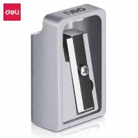 得力(deli)经典锌合金卷笔刀/学生铅笔削笔器/转笔刀