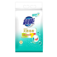 超能天然皂粉洗衣粉 低泡易漂洗袋装柔软馨香680g*1