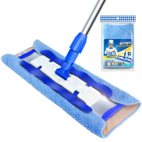 世家21361合金平板拖把 (含2块配布)