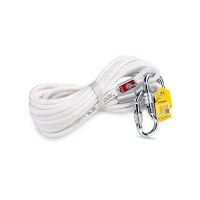 圣一德 适用于高楼火灾逃生绳救生绳安绳耐磨钢丝防火绳消防专用套装 6米(1-2层)