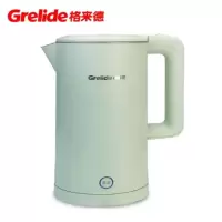 格来德(Grelide) 电热水壶烧水壶家用电水壶双层防烫1.7升大容量55°恒温-D2818K