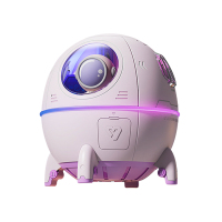 太空舱小型加湿器办公室桌面迷你便携式学生宿舍补水仪可爱创意带小夜灯