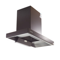 美菱(MELING)抽油烟机 20m³欧式直吸烟灶套装 挥手智控大吸力热清洗吸油烟机MY-590D