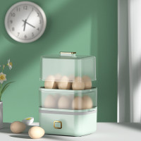 都市太太(Dstt)家用小型多功能双层器早餐机 草绿色