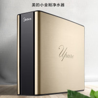 美的(Midea)MU163A-4家用橱下式净水器 家用自来水超滤过滤器 厨房超滤机