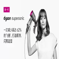 戴森(Dyson) 新一代吹风机 负离子 进口家用 礼物推荐 HD08