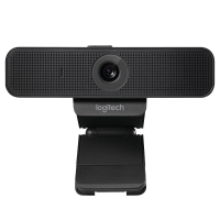 罗技(Logitech)C925e高清网络摄像头 视频会议网红主播美颜直播摄像头 电脑摄像头 黑