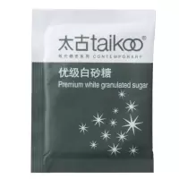 太古(TAIKOU)白砂糖包咖啡伴侣咖啡白糖包红茶调糖5g*100小包装袋糖