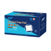 洗得宝 75%酒精棉片 83mm*45mm 50片/盒