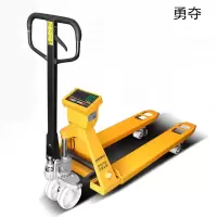 勇夺 手动称重搬运车电子叉车秤手动液压搬运车地牛带称重叉车