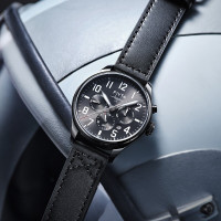 飞亚达(FIYTA)马赫系列多功能盘面男士机械手表 单支价