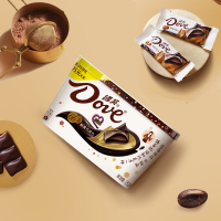 德芙 Dove碗装醇黑巧克力252g /碗