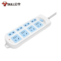 公牛GN-610 BULL 插座/插线板/插排/排插/接线板/拖线板 4位总控排插 10米 单位:个