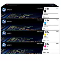 惠普(hp) 416A黄色 黑色 青色品红色成套碳粉
