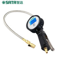 世达SATA 数显式轮胎充气机 汽车轮胎充气机 胎压表充打气表自动轮胎充气机 98103
