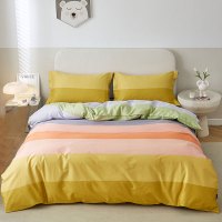 凯盛家纺 新款40支纯棉床上用品四件套 100%全棉被套床品春秋床单宿舍套件(菲尼)