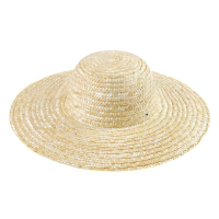 军士佳 防晒遮阳帽子手工麦秆草帽劳保草编 加密草帽