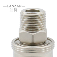 兰赞(LANZAN)不锈钢气管快速接头20