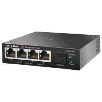 普联(TP-LINK)TL-SG2105P 4口千兆Web网管1千兆光口普联千兆PoE交换机