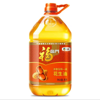 福临门 食用油 浓香压榨一级 花生油 5l